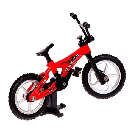 Set Skate Park "Trick: Sliding", Fingerbike with railing on ladder, Mix color-8