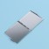 Folding mirror, 6 × 6 cm, silver color