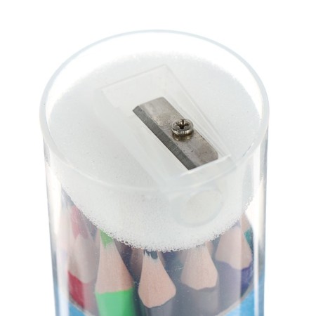 Faincolor color pencils Funcolor are plastic, in a cardboard tube, mix-2