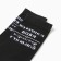 Male socks "Iron will", black color, size 25
