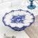 Tortnice "Lace", Gzhel, Porcelain, D = 26 cm