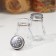 Set for glass spices on the stand “Shy cook”, 3 items: Solonka 60 ml, Listen 60 ml, stand