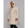 Coat insulated winter female, size 48, beige color
