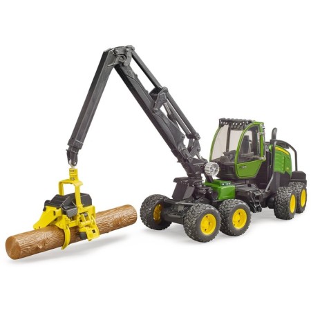 Harvester John Deere 1270g with log-1