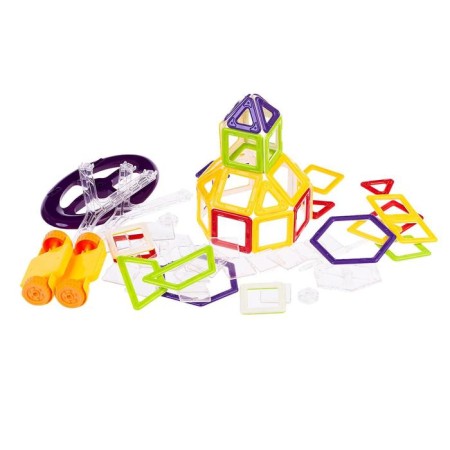 Magnetic designer "Mini-magic magnet", 68 parts-1