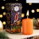 Fragrant New Year's candle "Magic in the New Year", orange, 4 × 6 cm, in the box