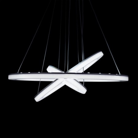 Suspended lamp Citilux "Electron" CL710A104S, 65x65x40 cm, 1x104W, LED, white color-2