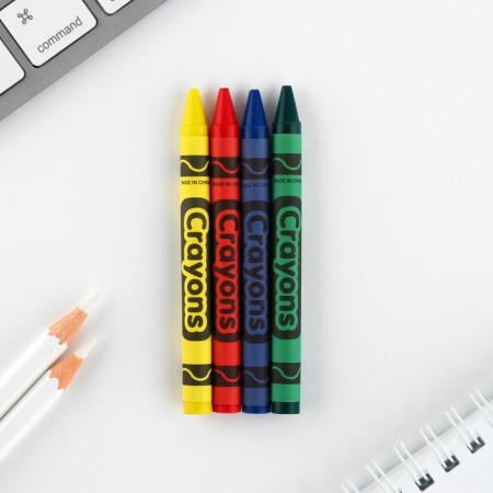 Gift set: notebook coloring and wax crayons "Corgi"-8