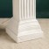 Column "Antique Malaya" 18x18x56cm White
