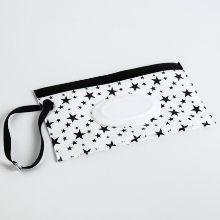 Napotus container with loop "Stars on White", Mix color-10