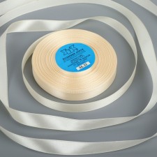 Лента атласная, 12 мм × 33 ± 2 м, цвет бежевый №061