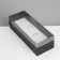 Standing for jewelry "Casket" 13 seats, 24.5 × 9 × 7 cm, black color