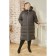 Female coat, size 56, black color