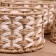 Set of wicker baskets, 3 pcs, 23x19x15 cm