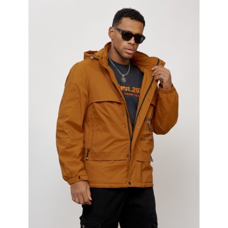Sports male jacket, size 50, mustard color-5