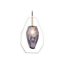 Suspended lamp with a replaceable lamp Ambrella Light, Traditional, TR3627, G9, Color Gold