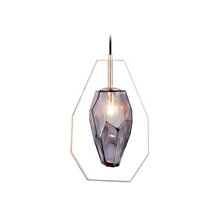 Suspended lamp with a replaceable lamp Ambrella Light, Traditional, TR3627, G9, Color Gold