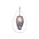 Suspended lamp with a replaceable lamp Ambrella Light, Traditional, TR3627, G9, Color Gold