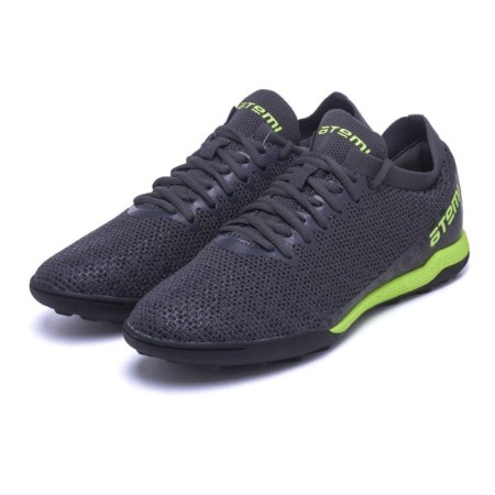 BUTS football ATEMI SBA-003 Turf Junior, gray/bright salut, size 39