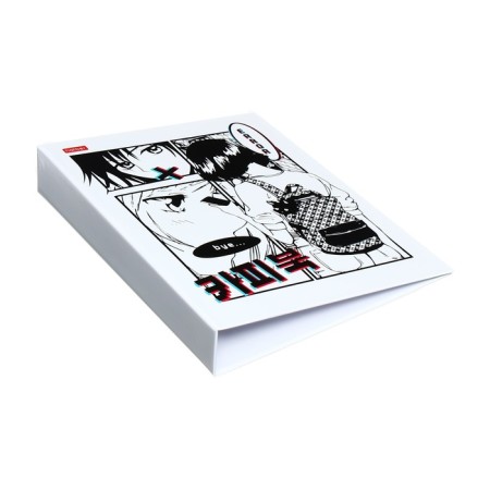 Folder on 2 rings A5 "Anime Comic", solid cover, glossy lamination-1