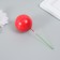 Decor for creativity "Red Balls" d = 2; 3; 3.5 and 4 cm set 20 pcs