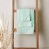 Trick Lovelife Square 30x60 cm, tire mint color, 100% cotton, 360 g/m2