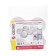 Anti-vibration stands CMA-18W Ozone, white round, full-bodied
