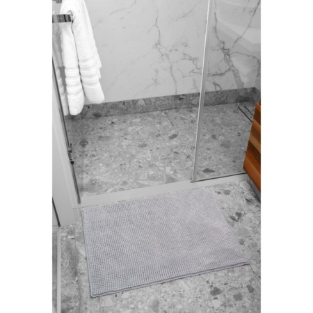 Softy rug, size 50x70 cm, gray color-1