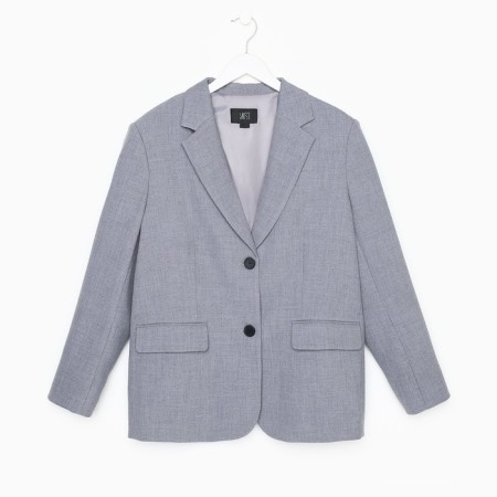 Women's jacket with a cut on the back of MIST size L-XL, color gray-7
