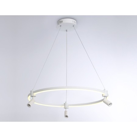 LED LED suspension with the Ambrella Light, Linetech, FL5292, LED, 54 W, 4050LUM, 3000-6400K, white color.-4