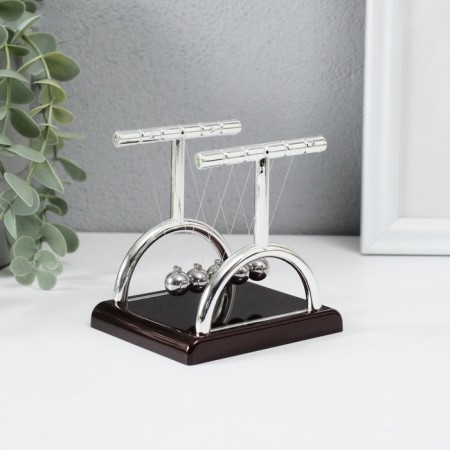 Pendulum "Technic balls" Square column 9 x 9 x 7.5 cm-1