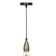 Lamp E27, wire 1 m, color copper