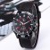 Men's watch, D-4 cm, red numbers