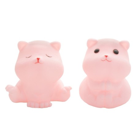 Night Cute kitten LED from MIXs 8x10.5x8.5 cm Risalux batteries-10
