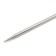 The knitting needles are circular, metal, 80 cm/5.0 mm