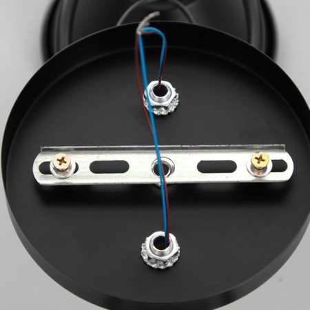 Chandelier "Edmas" 2he27 40w Black 58x15x22 cm Bayerlux-8
