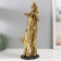 Souvenir Polystone "Strong Family" Gold 44x15x13 cm
