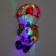 LED figure "Santa Claus on a parachute" 19 × 42 cm, plastic, 220 V, glow of multi (RG/RB)