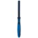 Delight comb, with rings, 37 teeth 20 mm, black and blue