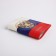 Cover for passport, Tricolor color