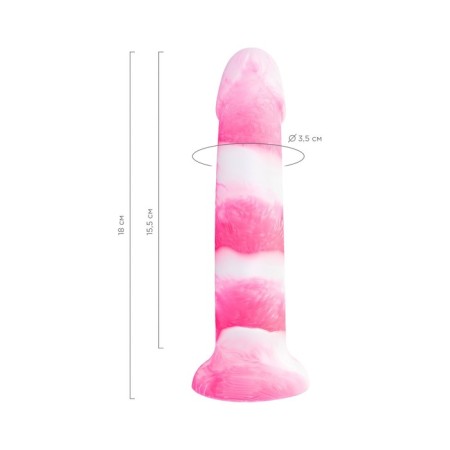 Beyond by Toyfa, Owen, silicone, silicone, pink color, 18 cm-2