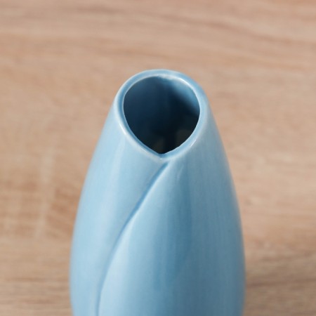 VAZA Ceramics "BELEN" 12.5x5 cm, blue-1