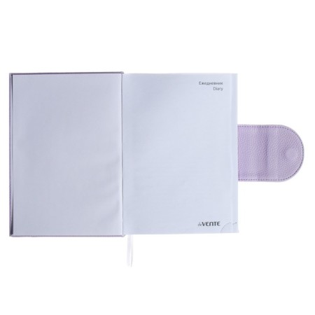 Leduced Diary A5, 160 sheets, Devente.contea, firm cover of artificial leather with foam rubber, block 70 g/m2, lilac-3