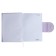 Leduced Diary A5, 160 sheets, Devente.contea, firm cover of artificial leather with foam rubber, block 70 g/m2, lilac