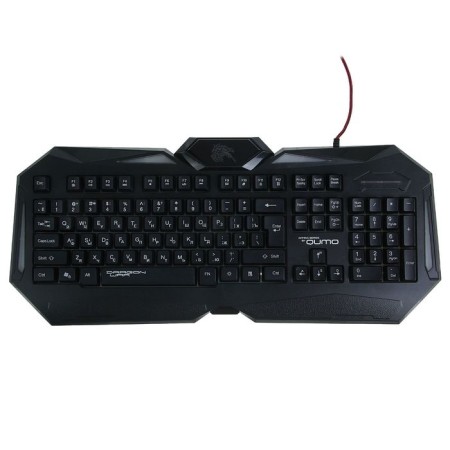 Kumo Dragon War Spirit keyboard, game, wired, backlight, 104 keys, USB, black-2