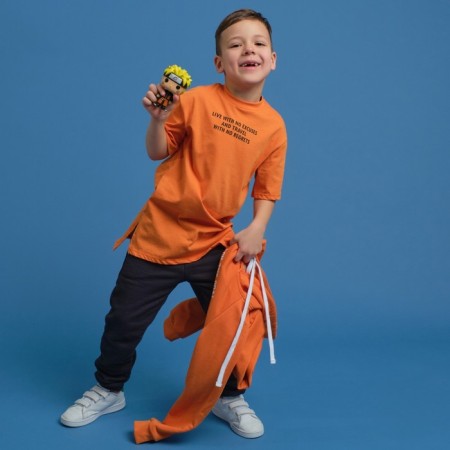 T-shirt Children's KAFTAN "Trendy" R.36 (134-140), Orange-12