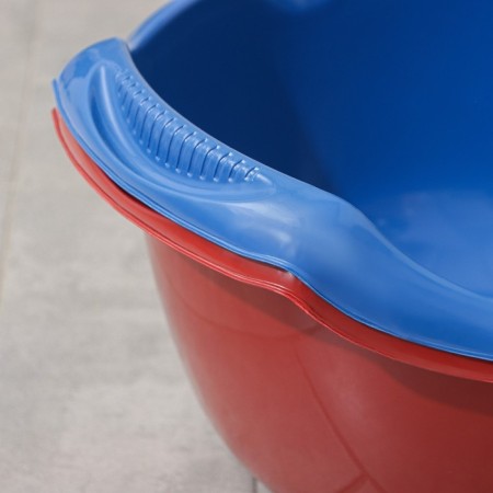 Round Household basin, 19 l, color mix-5