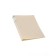 Folder with A4 clamp, 700 μm, root 27 mm, calligrata top Pastel, inner and end pocket, up to 180 sheets, cream