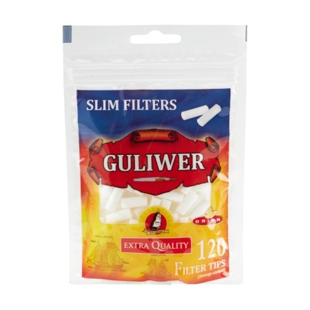 Filters for cigarettes, guliwer mouthpieces are thin, D-6 mm
