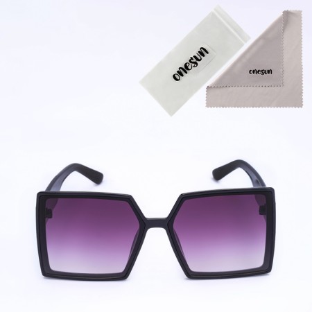Sunglasses "OneSun", UV 400, lens 6 x 6.5 cm, width 15 cm, pipe 15.3 cm-1